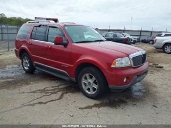  Salvage Lincoln Aviator