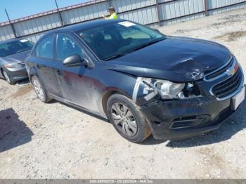  Salvage Chevrolet Cruze