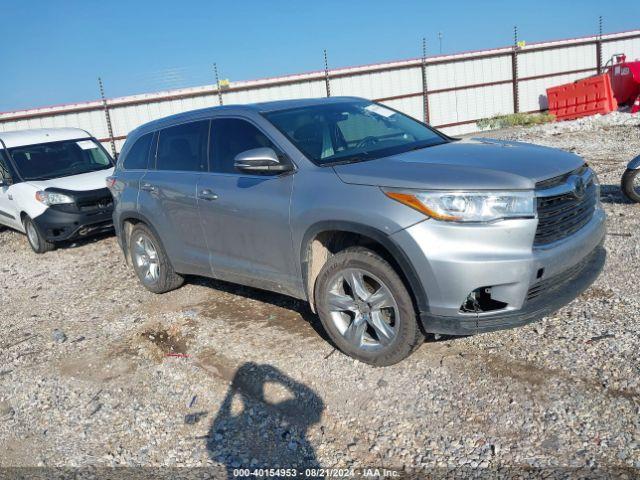  Salvage Toyota Highlander