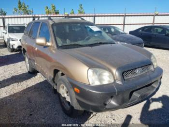  Salvage Hyundai SANTA FE