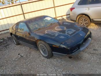  Salvage Pontiac Fiero