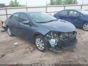  Salvage Toyota Corolla