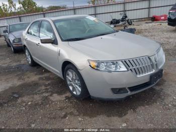  Salvage Lincoln MKZ