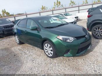  Salvage Toyota Corolla