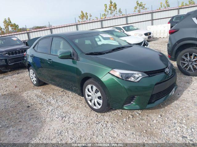  Salvage Toyota Corolla