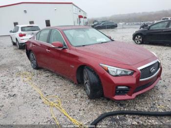  Salvage INFINITI Q50 Hybrid