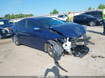  Salvage Hyundai ELANTRA