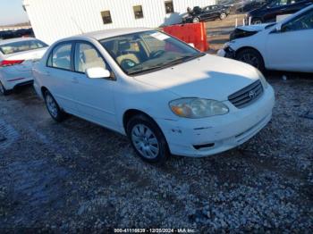  Salvage Toyota Corolla