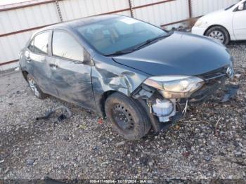  Salvage Toyota Corolla