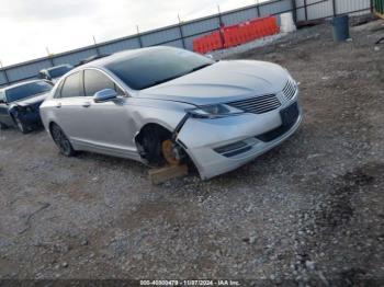  Salvage Lincoln MKZ Hybrid