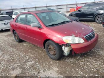  Salvage Toyota Corolla