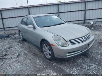  Salvage INFINITI G35x