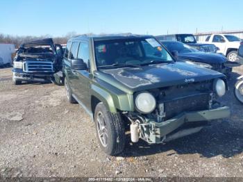  Salvage Jeep Patriot