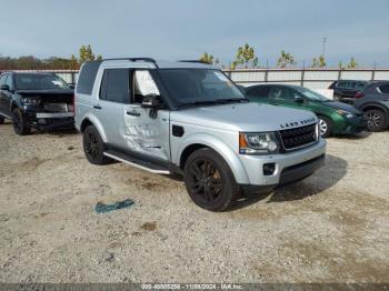  Salvage Land Rover LR4