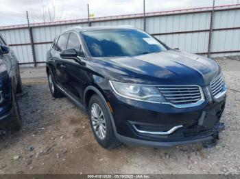 Salvage Lincoln MKX