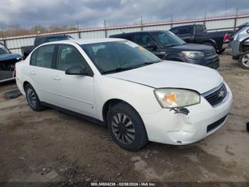  Salvage Chevrolet Malibu