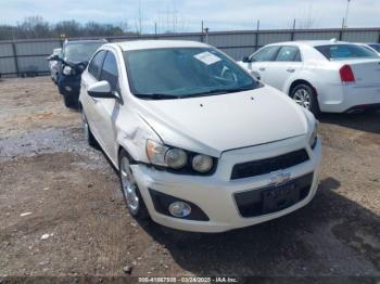  Salvage Chevrolet Sonic