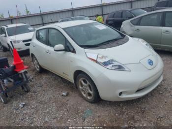  Salvage Nissan LEAF