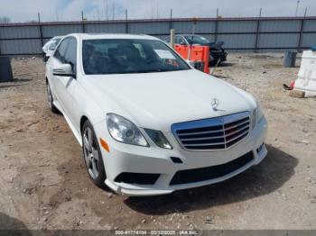  Salvage Mercedes-Benz E-Class