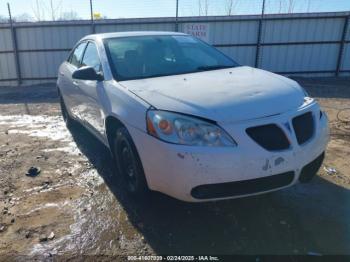  Salvage Pontiac G6