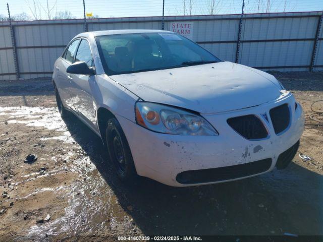  Salvage Pontiac G6