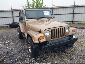  Salvage Jeep Wrangler