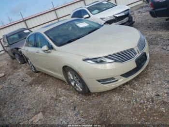  Salvage Lincoln MKZ