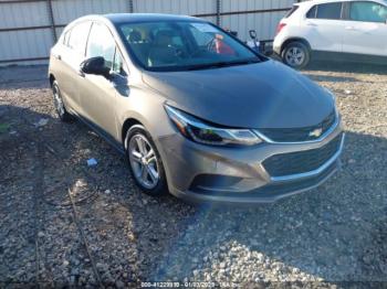  Salvage Chevrolet Cruze