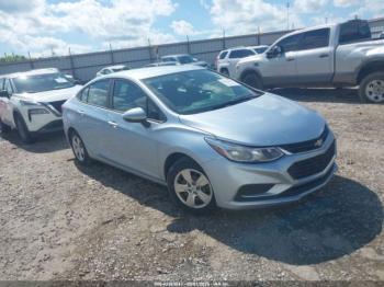  Salvage Chevrolet Cruze