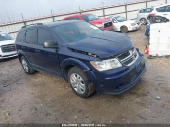  Salvage Dodge Journey