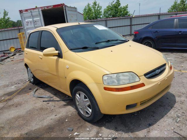  Salvage Chevrolet Aveo 5