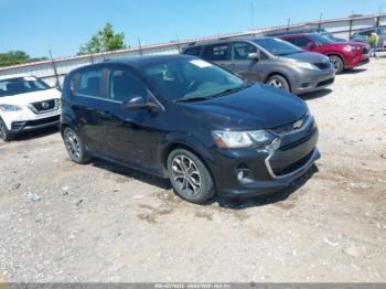  Salvage Chevrolet Sonic
