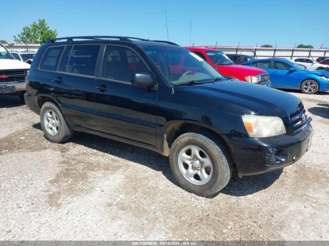  Salvage Toyota Highlander