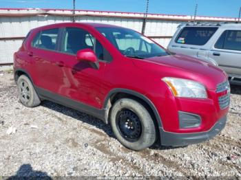  Salvage Chevrolet Trax