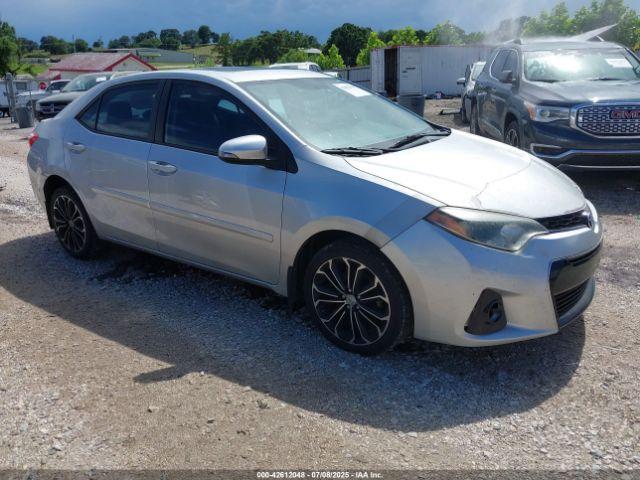  Salvage Toyota Corolla