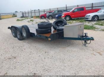  Salvage Load Master Flat Bed Trailer