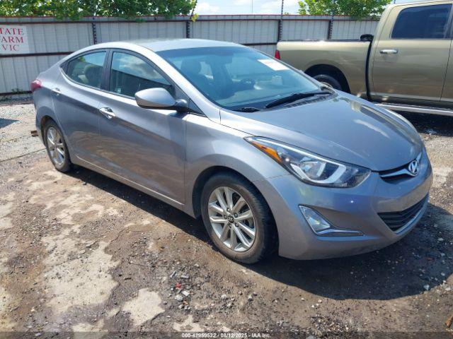  Salvage Hyundai ELANTRA