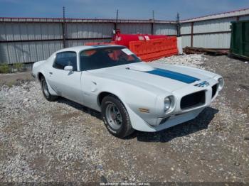  Salvage Pontiac Firebird