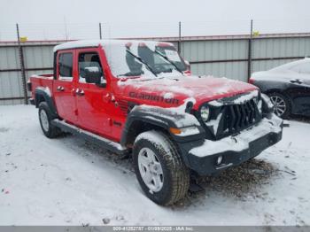  Salvage Jeep Gladiator