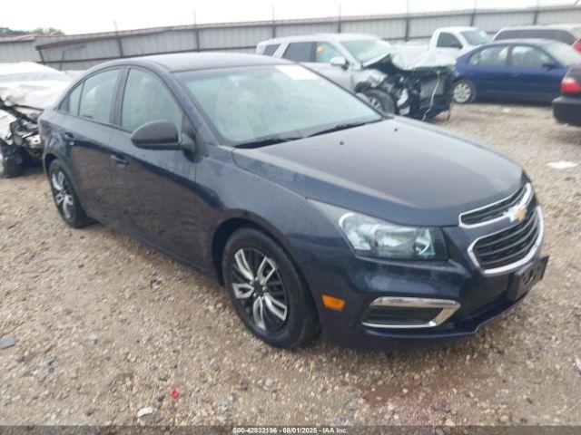  Salvage Chevrolet Cruze