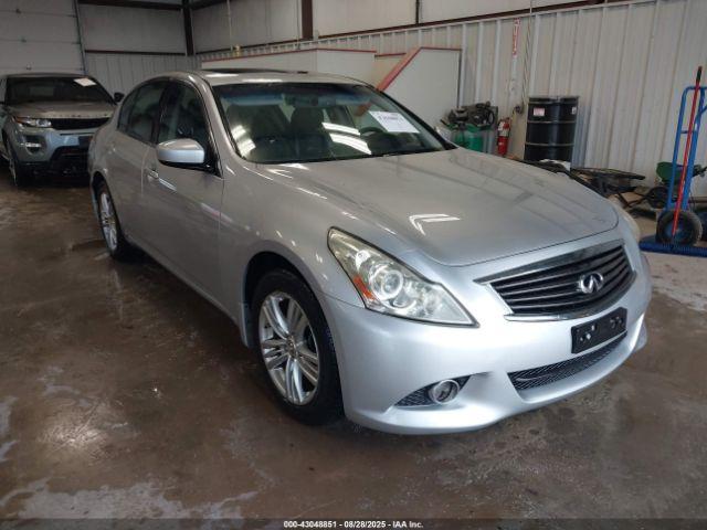  Salvage INFINITI G25x