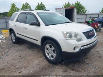  Salvage GMC Acadia