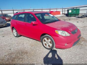  Salvage Toyota Matrix