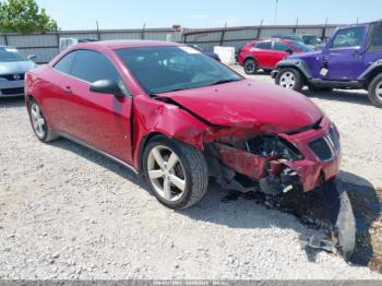  Salvage Pontiac G6