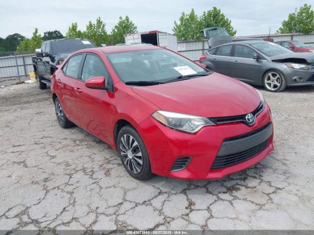  Salvage Toyota Corolla