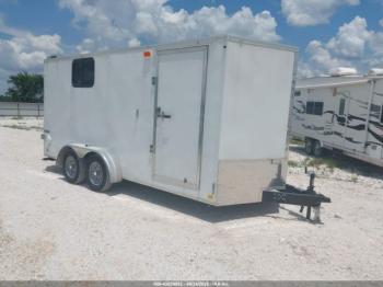  Salvage Continental Cargo Cargo Trailer