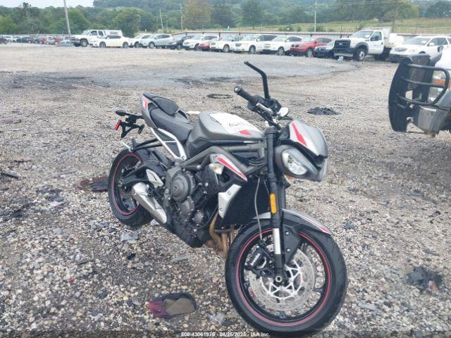  Salvage Triumph Motorcycle Street Triple