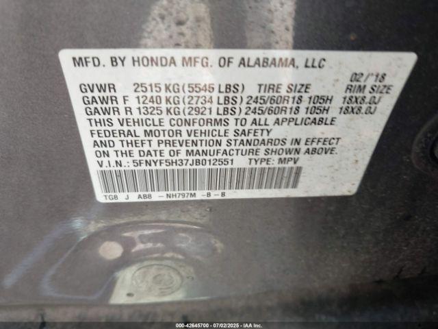 Honda Pilot Ex Image 14