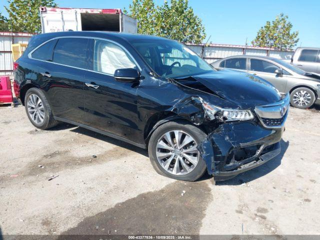  Salvage Acura MDX