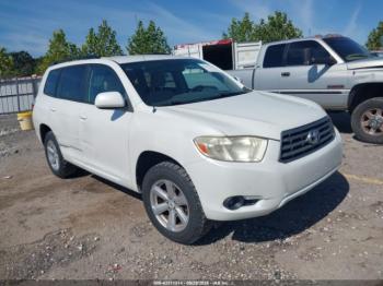  Salvage Toyota Highlander